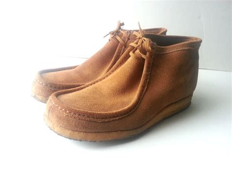 80s men's suede shoes.